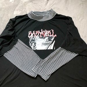 anime baby girl shirt plus size SHEIN